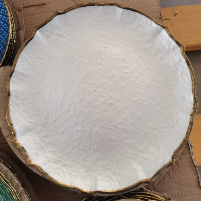 white plate white plate